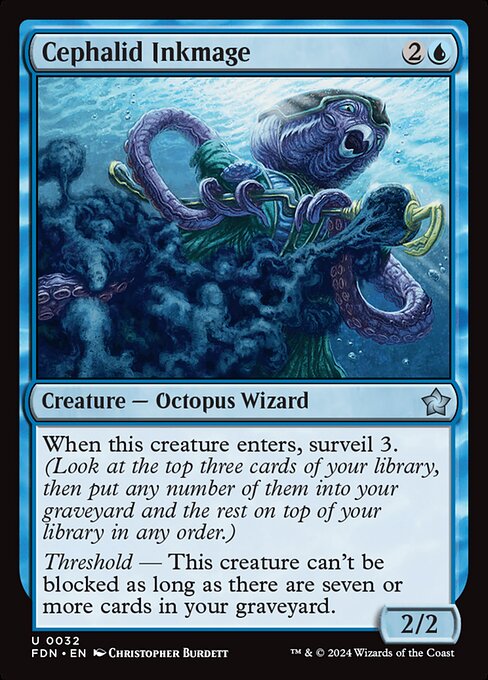 Cephalid Inkmage – FDN #32