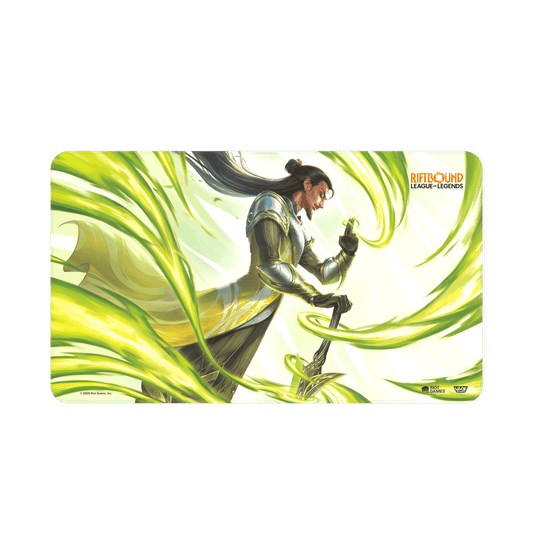 Riftbound Unleashed плеймат Master Yi, Wuju Master — 61 × 35,5 см