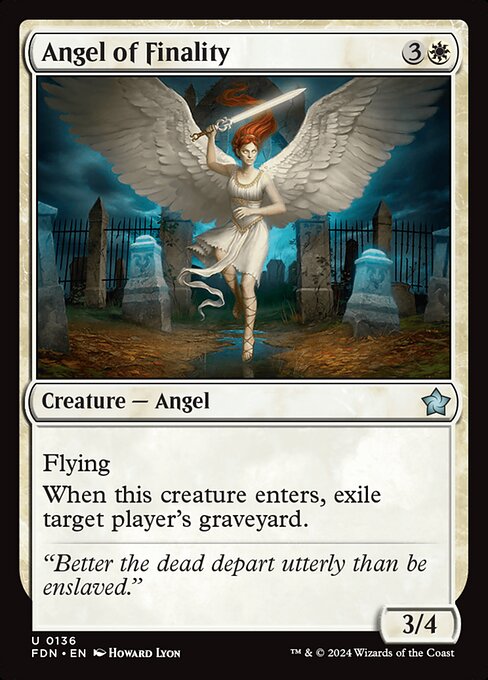 Angel of Finality – FDN #136