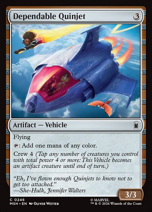 Dependable Quinjet – Marvel Super Heroes