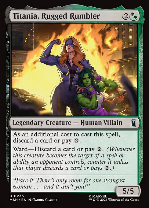 Titania, Rugged Rumbler – Marvel Super Heroes