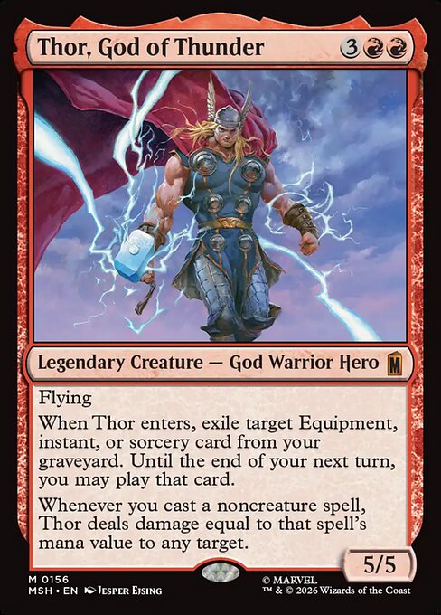 Thor, God of Thunder – Marvel Super Heroes