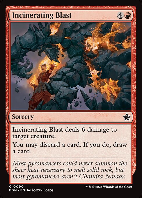 Incinerating Blast – Foundations #90