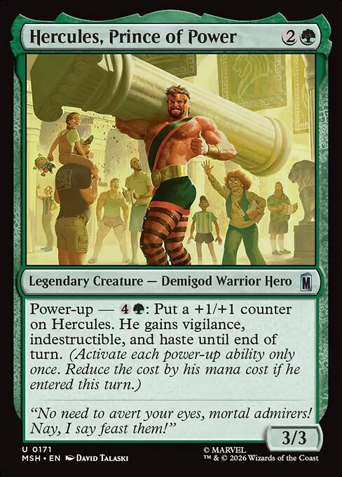 Hercules, Prince of Power – Marvel Super Heroes