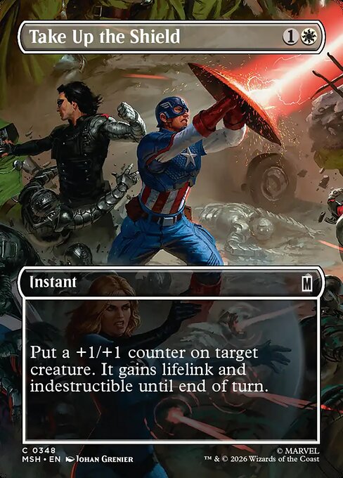 Take Up the Shield (Common) – MSH – NM – EN
