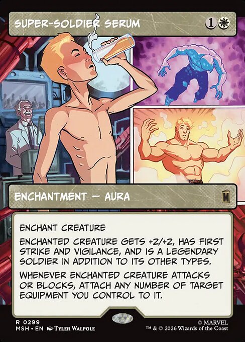 Super-Soldier Serum (Foil Rare) – MSH – NM – EN
