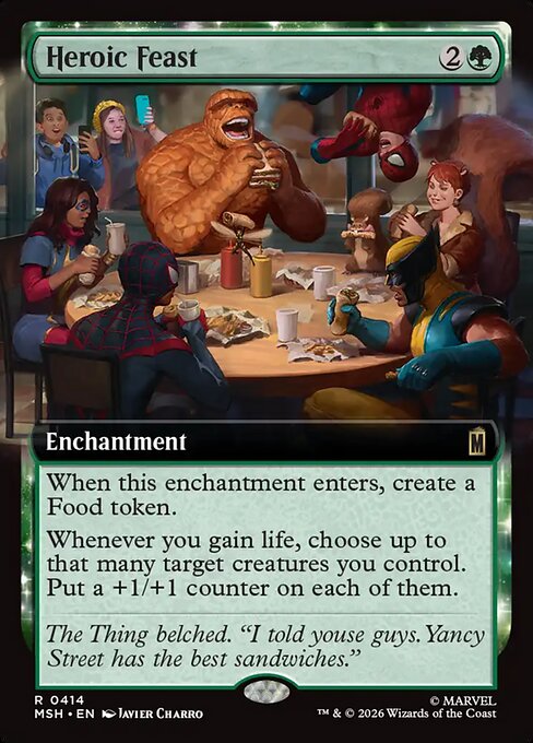Heroic Feast (Foil Rare) – MSH – NM – EN