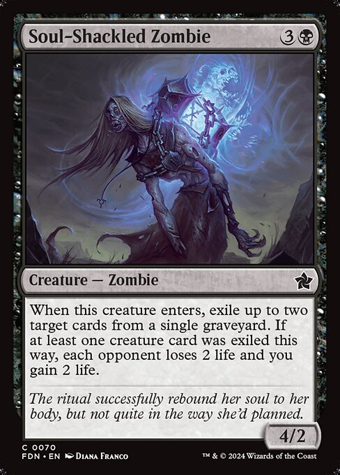 Soul-Shackled Zombie – Foundations #70