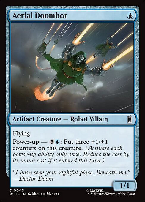 Aerial Doombot – Marvel Super Heroes