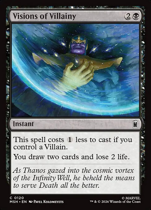 Visions of Villainy – Marvel Super Heroes
