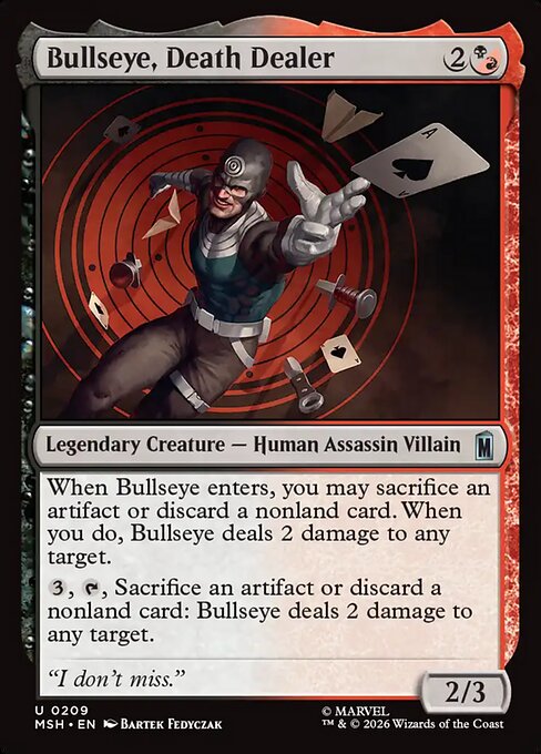 Bullseye, Death Dealer – Marvel Super Heroes