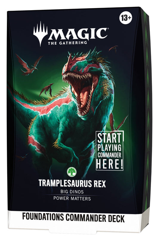 Magic: The Gathering Foundations Commander Deck Tramplesaurus Rex