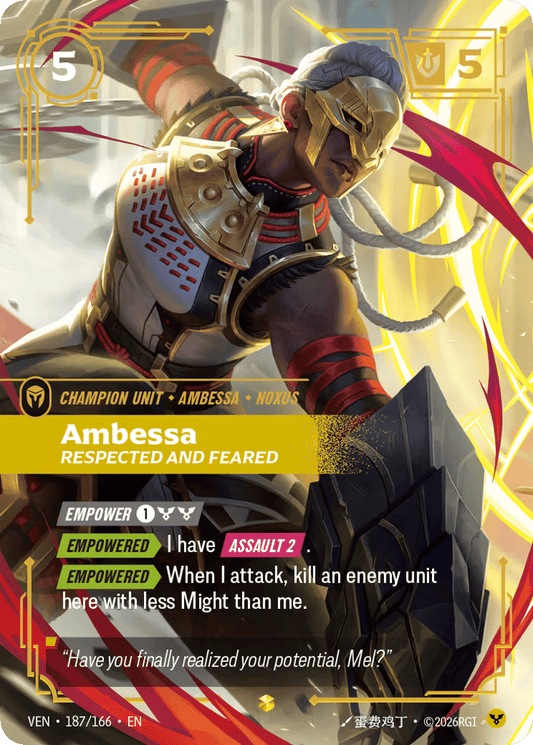 Ambessa, Respected and Feared — VEN-187