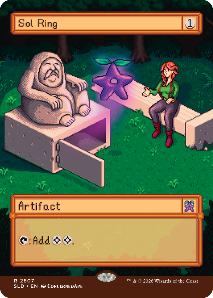 Sol Ring с арт от Stardew Valley – Secret Lair non-foil | CollectoR