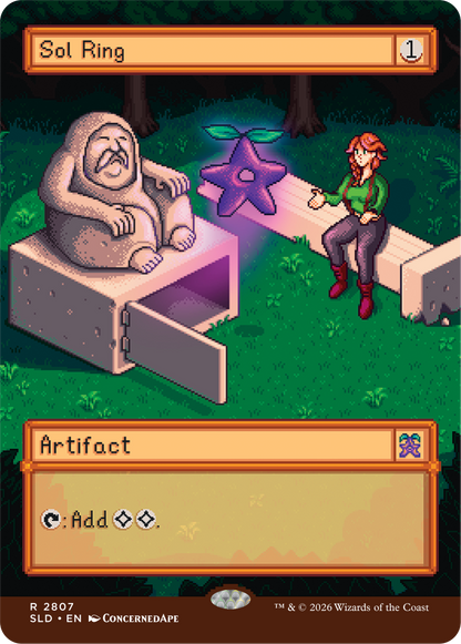 Sol Ring с арт от Stardew Valley – Secret Lair non-foil | CollectoR