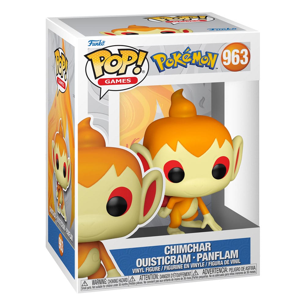 Pokémon POP! Games Vinyl Figure – Chimchar (EMEA, 9 cm)