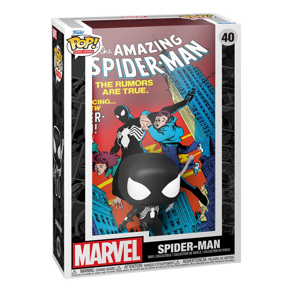 PRE-ORDER:Marvel POP! Comic Cover Vinyl Figure – Amazing Spider-Man #252 – 9 cm