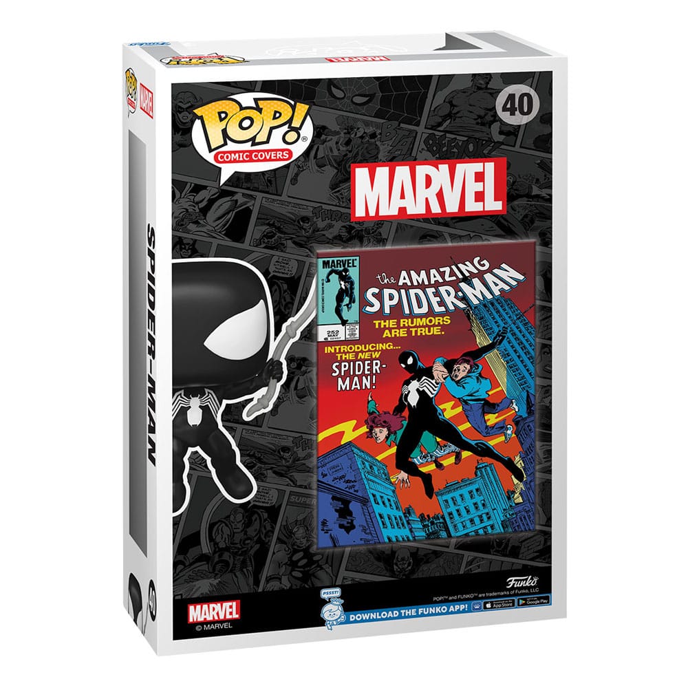 PRE-ORDER:Marvel POP! Comic Cover Vinyl Figure – Amazing Spider-Man #252 – 9 cm