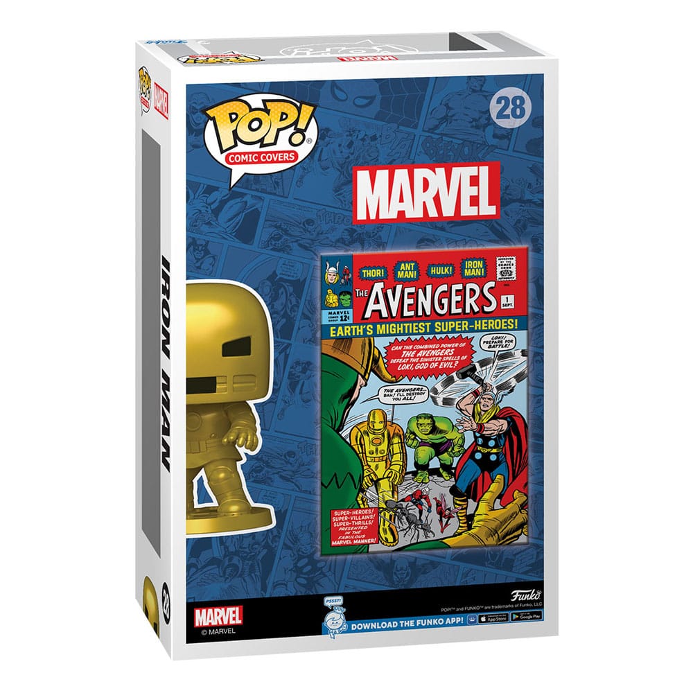 Marvel POP! Comic Cover Vinyl Figure – Avengers #1 – 9 cm