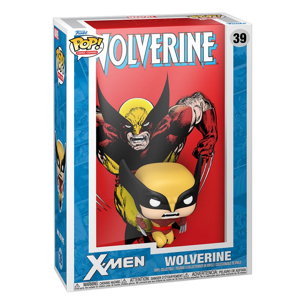 X-Men POP! Comic Covers Vinyl Figure – Wolverine #17 (1989, 9 cm)