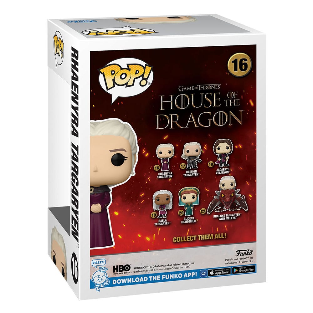 House of the Dragon POP! TV Vinyl Figure – Rhaenyra Targaryen (9 cm)