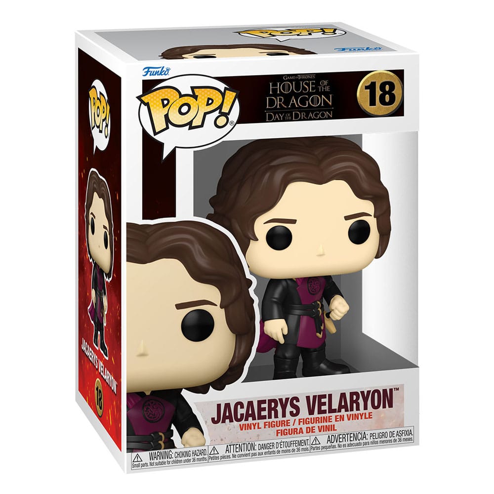 House of the Dragon POP! TV Vinyl Figure – Jarcarys Valaryon (9 cm)
