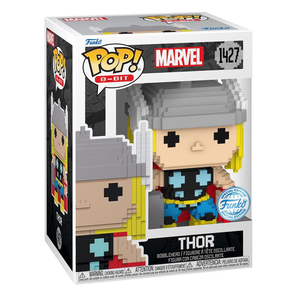 Marvel POP! 8-Bit Vinyl Figure – Thor (9 cm)