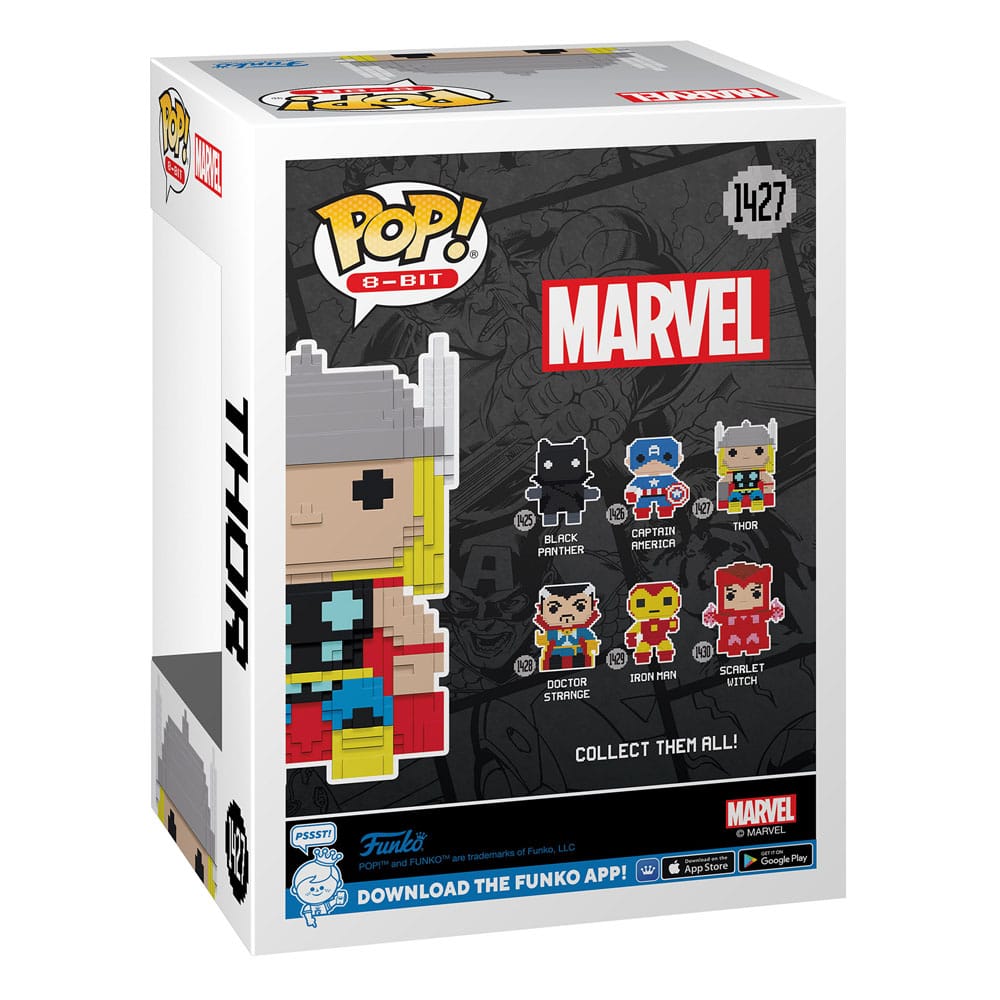 Marvel POP! 8-Bit Vinyl Figure – Thor (9 cm)
