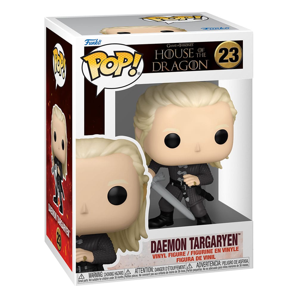 House of the Dragon POP! TV Vinyl Figure – Daemon Targaryen (9 cm)