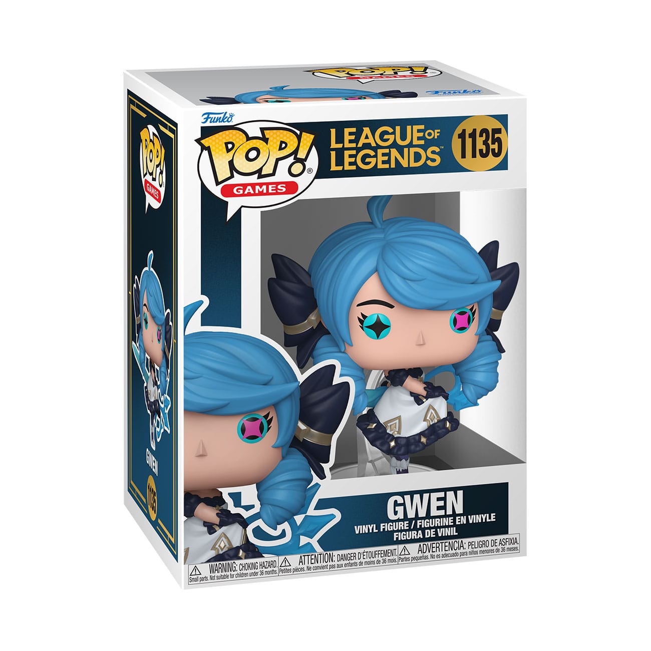 League of Legends POP! &amp; Buddy Games Vinyl Figure – Gwen (9 cm)