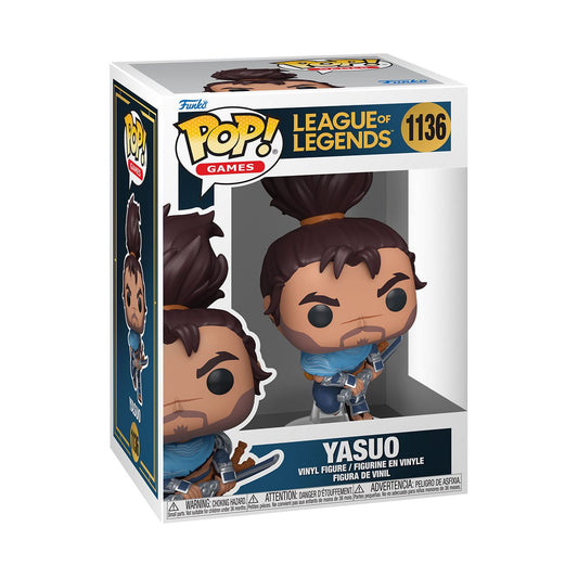 League of Legends POP! &amp; Buddy Games Vinyl Figure – Yasuo (9 cm)