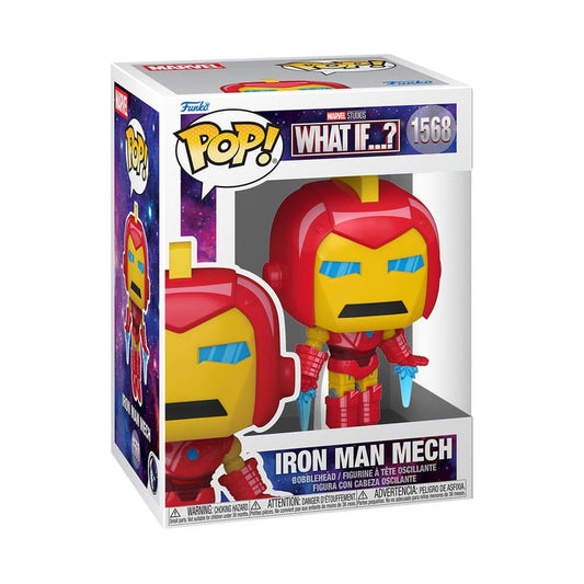 PRE-ORDER:Marvel What If…? POP! Vinyl Figure – Iron Man – 9 cm