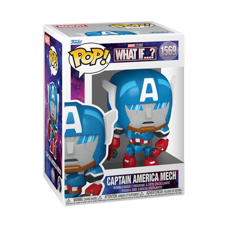 What If...? POP! Vinyl Figure – Captain America (9 cm)