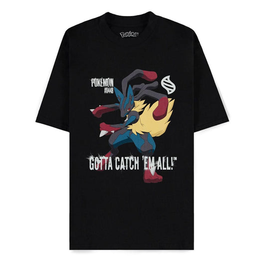 [PRE-ORDER]Pokémon Mega Evolutions T-Shirt Mega Lucario Gotta Catch Em All
