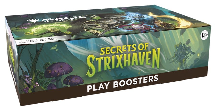 PRE-ORDER:Magic: The Gathering – Secrets of Strixhaven Play Booster Display (30) – English