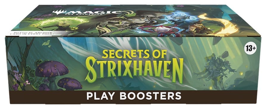 PRE-ORDER:Magic: The Gathering – Secrets of Strixhaven Play Booster Display (30) – English