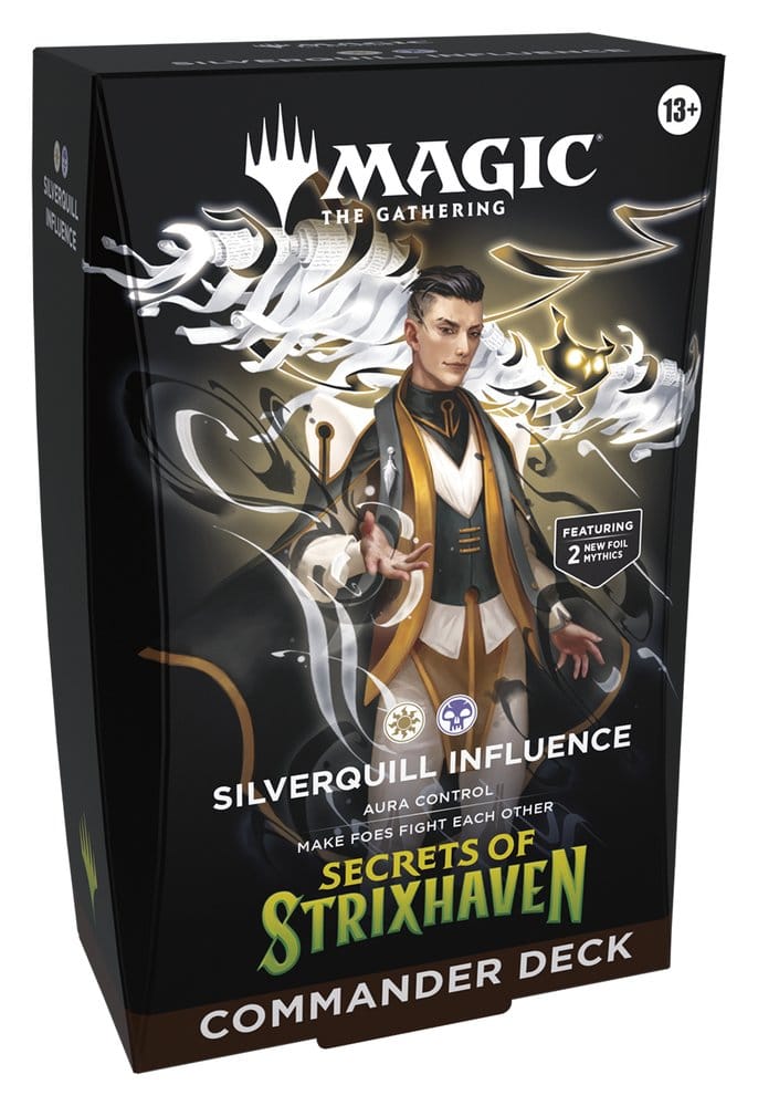 PRE-ORDER:Magic: The Gathering – Secrets of Strixhaven Commander Decks Case (5) – English
