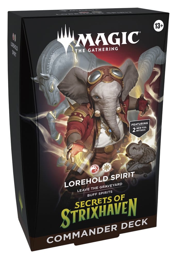 PRE-ORDER:Magic: The Gathering – Secrets of Strixhaven Commander Decks Case (5) – English