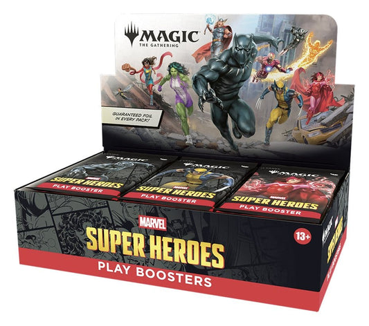 Magic: The Gathering – Marvel Super Heroes Play Booster Display (30) – English PRE-ORDER