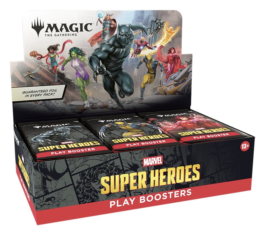 Magic: The Gathering – Marvel Super Heroes Play Booster Display (30) – English PRE-ORDER