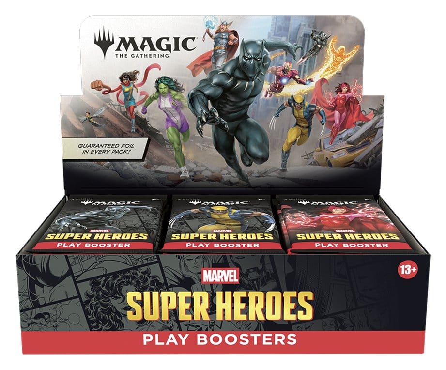 Magic: The Gathering – Marvel Super Heroes Play Booster Display (30) – English PRE-ORDER
