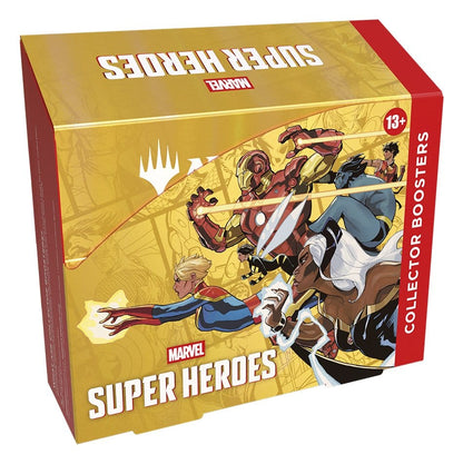 MTG Marvel Super Heroes Collector Booster пакет отблизо