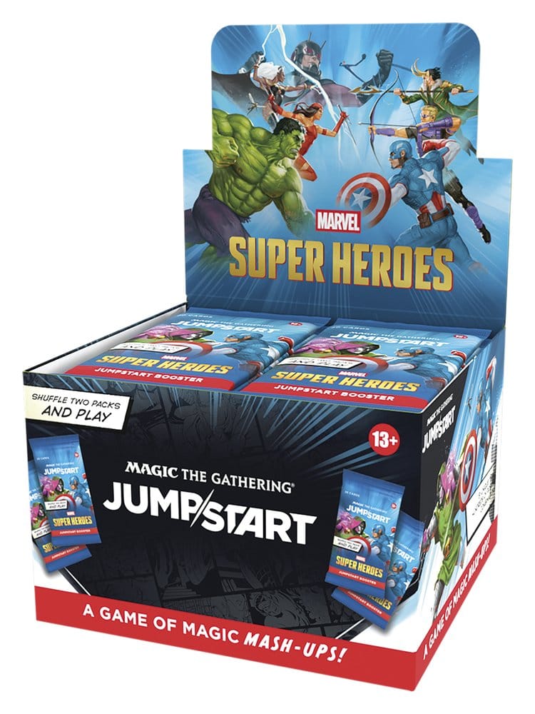 Magic: The Gathering – Marvel Super Heroes Jumpstart Booster Display (24)