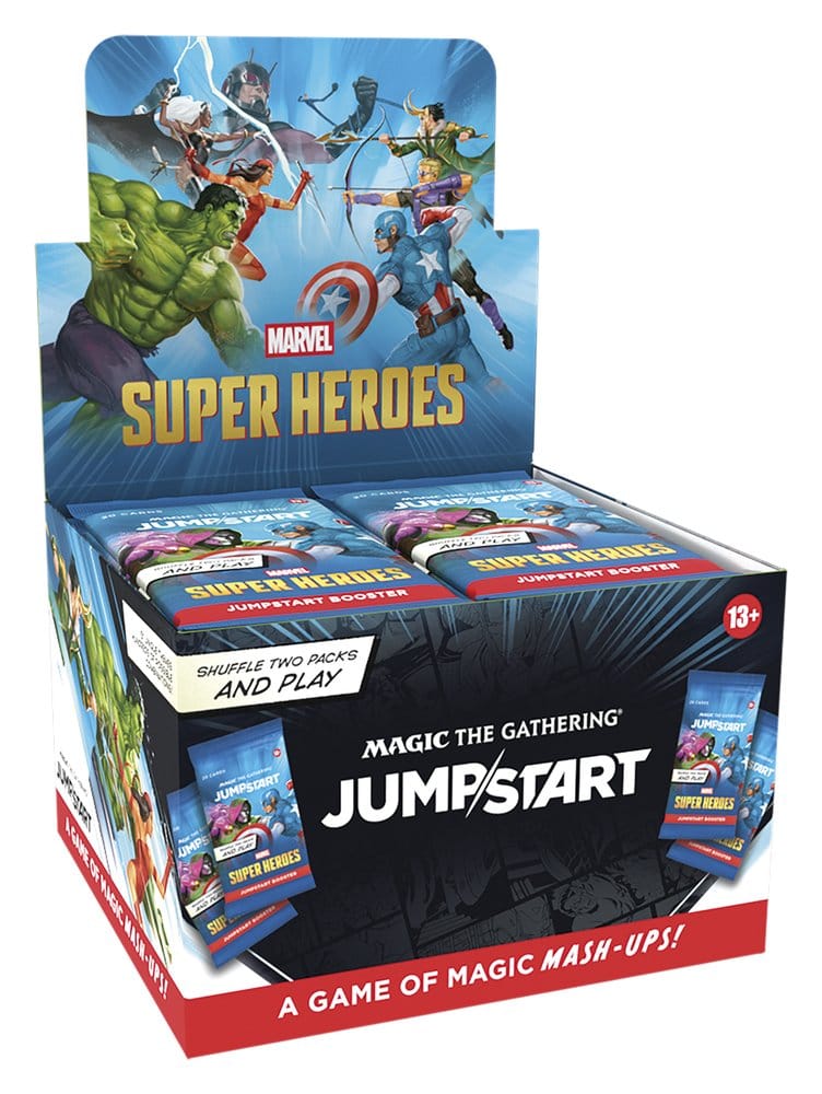 Magic: The Gathering – Marvel Super Heroes Jumpstart Booster Display (24)
