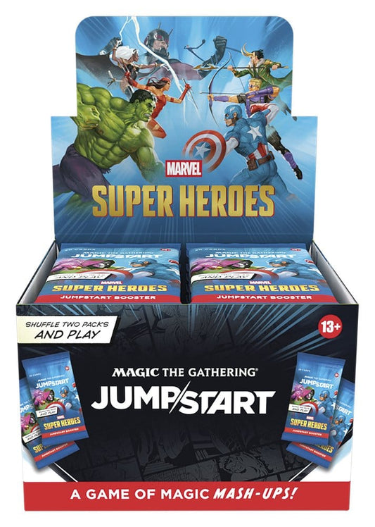 Magic: The Gathering – Marvel Super Heroes Jumpstart Booster Display (24)