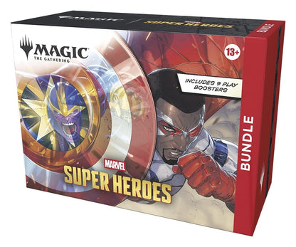 MTG Marvel Super Heroes Bundle — гръб на кутията