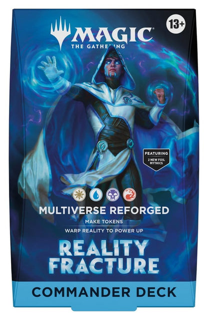 MTG Reality Fracture Commander Deck Multiverse Reforged — съдържание