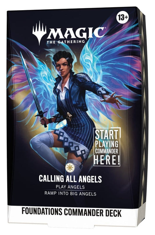 MTG Foundations Commander Decks Case — изглед отстрани