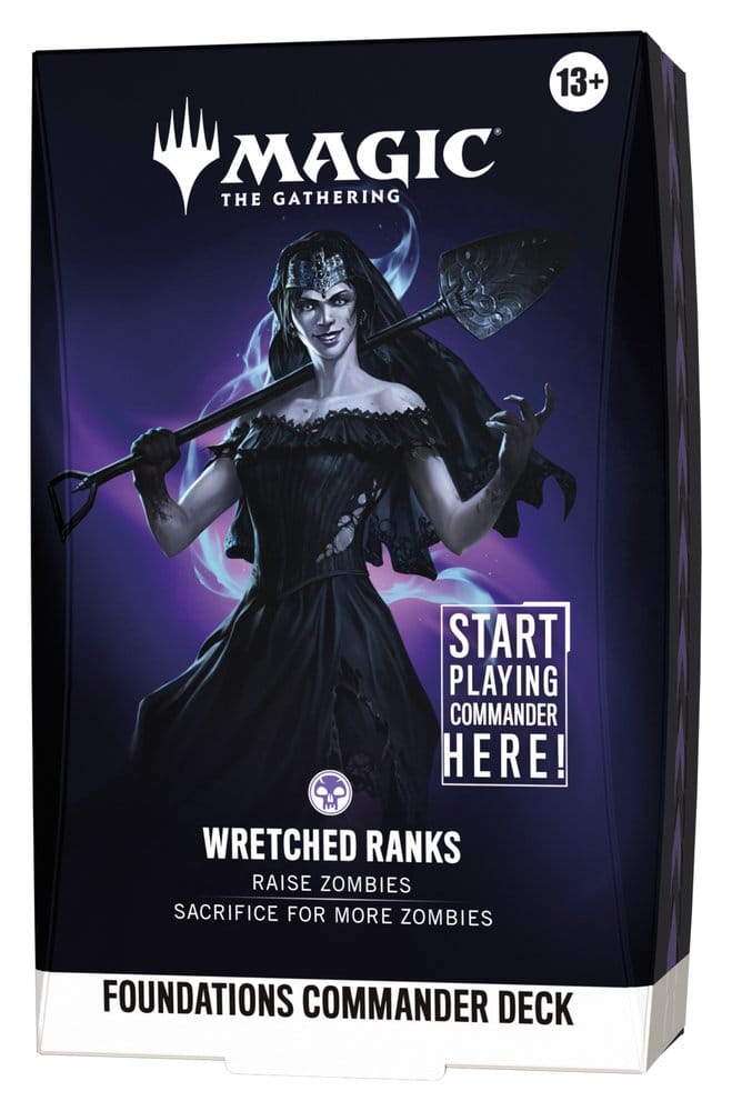PRE-ORDER | Magic: The Gathering Foundations Commander Decks Case (5)