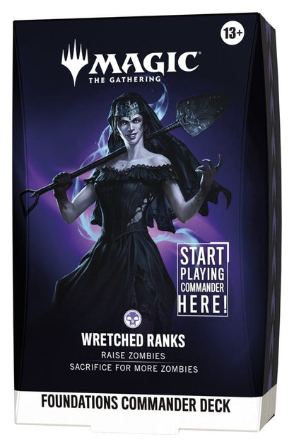 MTG Foundations Commander Deck отблизо